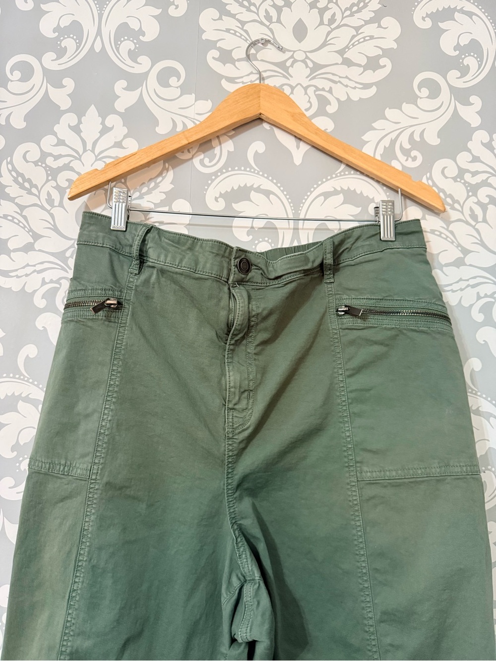 • Penningtons Olive Green Utility Jogger Pants - Picture 3 of 5